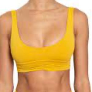 Riot Swim Pico Top Mustard
